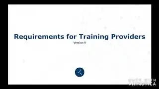 Webinar - GWO Requirements for Training Providers and Certification Bodies (Version 9 & 7)April 2020