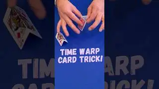 Time warp card trick! Card Trick Tutorial #cardtrick #cardtricks #cardmagic #cardmagician #magician