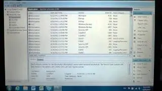 Windows 7 - Using the event viewer for computer crashes