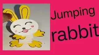 ✨DIY Jumping Rabbit🐇||paper craft||#toy#trending #artscraft #ytshort #ytviral #craft #diy