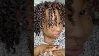 TWIST OUT Style                 #haircare #blackhairstyles #blackgirlcreator #twistout #naturalhair