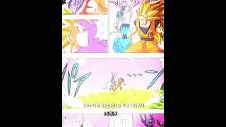Beerus vs Goku ☠️💪👑 sorry for bad quality #anime #edit #animeedit