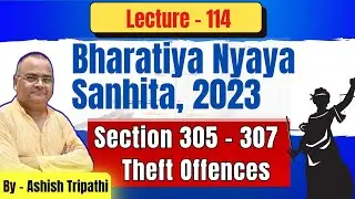 Sections 305&ndash;307 BNS Explained | Theft Offences Under BNS & IPC | 380&ndash;382 IPC