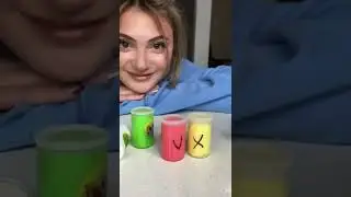 The squishy slime color challenge!! #shorts