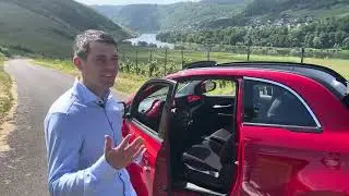 500e Red Teil 3. Der elektrische Kleinwagen von Fiat als sch&ouml;nes Cabrio / Auto Klaus in Zell Mosel