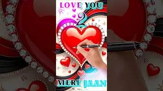 #B Letter Art Drawing||Name Of Love Art||Name Status Video||#shorts #nameart #name #art #love