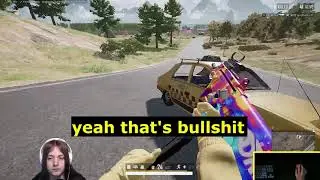 guy says I used cheats to shoot from the driver's seat