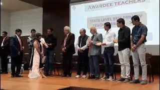 Ramanujan all India maths CLUB best teacher award at navsari 2k25