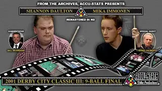 9-Ball - SHANNON DAULTON vs MIKA IMMONEN - 2001 Derby City Classic 9-Ball Finals