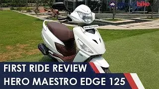 Hero Maestro Edge 125 First Ride Review | NDTV carandbike