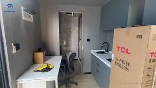 Office Home Villa Hotel Shop 20ft 40ft Prefab Portable Customized Steel Luxury Container House