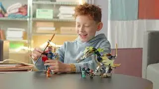 LEGO Ninjago Rogue's Mech Dragon Rider Construction Set 71843