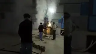 Copper-Brass Induction tilting furnace (Agni electrical) non ferrous induction melting furnace