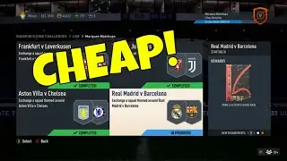 FUT 23 - SBC - Real Madrid v Barcelona - Marquee Matchups - Cheap & No Position Changers