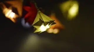 Beautiful Origami Lights Tutorial