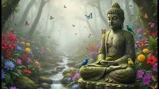One hour self healing energetic relaxing meditation music - AI.Lonewings 