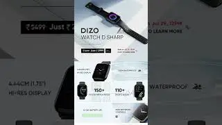 Dizo Watch D Sharp ar Rs.2,999.