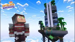 I Built a Skyscraper MEGABASE on Skyblock Kingdoms