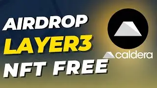 CALDERA - NOVO ARDROP DA LAYER3 COM RECOMPEN&Ccedil;A EM NFT