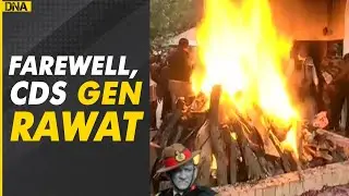 CDS General Bipin Rawat cremated with military honours