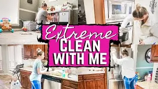 2020 EXTREME CLEAN WITH ME / ULTIMATE CLEANING MOTIVATION / REAL LIFE CLEANING DAY with kids...
