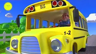 Wheels on the Bus Service Vehicles || Nursery Rhymes for Kids | Poem For toddlers || Bubble Pie