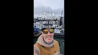 🏔️👀 There are a lot of ski areas I have visited, but these 4 remain at the top of my bucket list.