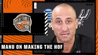 Manu Ginobili on making Basketball Hall Of Fame and winning gold for Argentina 🥇
