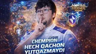 Chempion Hech Yutqazmaydi Official Show Match|Mobile Legends|UZB