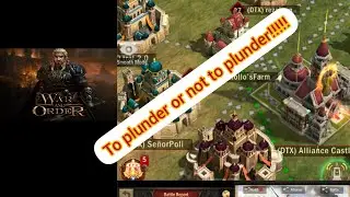 war and order: how to attack farms for resources!!