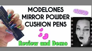 MODELONES MIRROR POWDER CUSHION PENS SET-DO THEY WORK?? Review and Demo