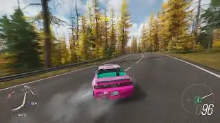 Crazy highspeed clean drift using  Keyboard and Mouse in Nissan 240sx  ( FORZA HORIZON 4 )