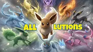 All Eevee Evolutions Transformation | Cinematic AI Fanart