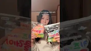 making a fish with sunglasses