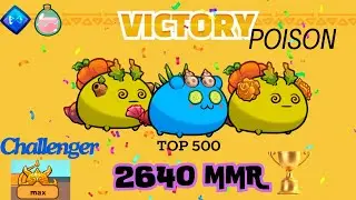 POISON AXIE CLASSIC V2 SUPER TOXIC TEAM |UNIQUE AXIE TEAM |AXIE INFINITY CLASSIC GAMEPLAY 2024