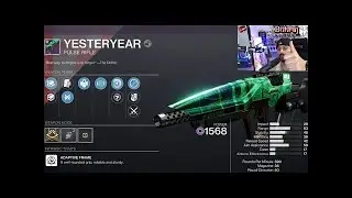 Destiny 2, Vanguard , Legendary, A Tier, Yesteryear, Pulse Rifle