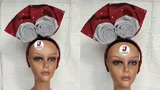 Rose Asooke Headband Design