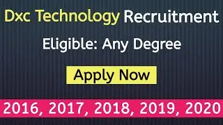 Dxc Jobs 2020 in Tamil | Dxc Technology Recruitment 2020 | Dxc Technology Hiring 2020 | Dxc Job 2020