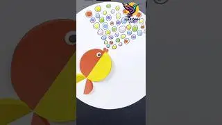 pop_up fish card| Birthday card with paper #hardam #youtubeshorts