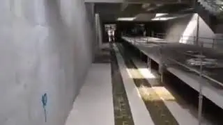 Rare footage of MRT 7 Underground Station