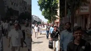 Public Awareness and Rally on Clean India Campaign and plastic Collection by NSS Amravati University