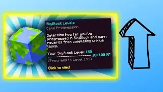 How to level up Hypixel Skyblock levels fast!