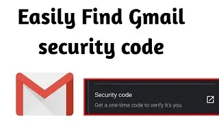 easy way to find gmail security code offline || AR Tech