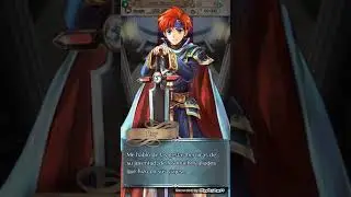 Fire Emblem Heroes (conversaci&oacute;n exclusiva de Roy heroe audaz)