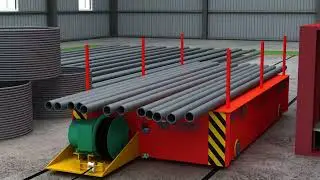pipe transfer cart