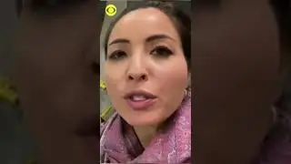 CBS News&rsquo; Roxana Saberi inside a military aircraft leaving Kabul with around 300 Afghans on board.
