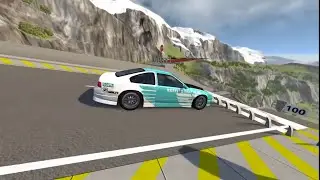 Spikes Embedded in Ramp against Cars Jumping Crashes #3 - #asmr BeamNG.drive#asmrsounds