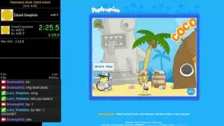 Poptropica Shark Tooth Island Any% Speedrun (3:57)