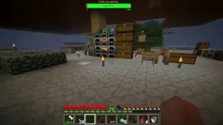 Minecraft с модами на сервере (LogicWorld. ) Sky Tech СТРИМ №04