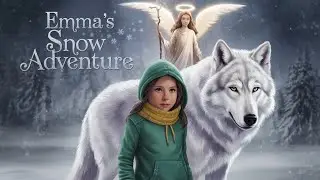 The Girl and the Wolf: Magical Snow Adventure | Bedtime Story for Kids | Fizmaworld
